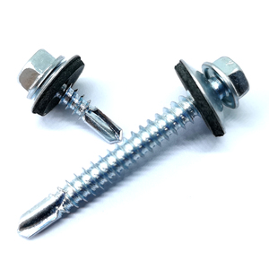 Tornillo Autorroscante <span class=keywords><strong>para</strong></span> Techos con Cabeza Hexagonal y Arandela, Acero Inoxidable con Acabado Óxido Negro, Estándar DIN, Anticorrosión, Marca CT - Product Image 6