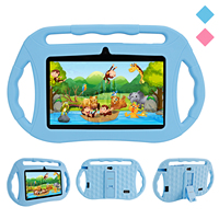 Veidoo Tablet Android Kids 7 inci edukasi anak, Tablet belajar dengan prosesor Allwinner