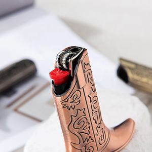 Porta Accendino a Forma di Stivale da Cowboy in 3 Colori, Custodia Personalizzata J5 dal Design Elegante, Accessori da Cowboy - Product Image 3
