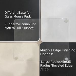 Alfombrilla de Ratón para Juegos de Vidrio Templado de Alta Calidad, Resistente al Agua y a los Arañazos, Superficie Lisa, Base Antideslizante Personalizada de Alta Velocidad - Product Image 5