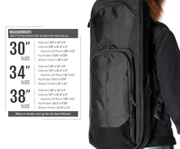 Sac à dos tactique discret pour armes de poing, série spécialiste, 30, 34, 38 pouces, étui souple avec compartiment, sac de survie discret pour véhicule