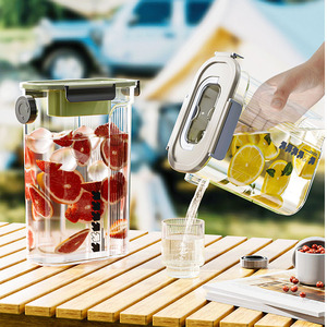 Jarra de Plástico de Gran Capacidad para Agua Fría, Té Helado, Bebidas, Frutas y Refrescos - Novedad al por Mayor - Product Image 2