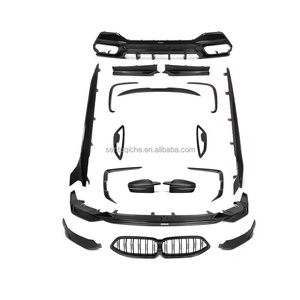 Kit carrosserie en fibre de carbone sèche pour BMW Série 8 G14 G15 G16 840i 850 SQ : Lame avant, diffuseur, spoiler, capot en fibre de carbone - Product Image 6