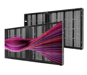 P3.91 Pantalla de vídeo Led transparente Película Pantalla Led Alto brillo Tienda minorista Ventana de vidrio Tienda Pared de video LED P2.8 P3.9 P7.8 - Product Image 1
