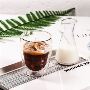 8 once doppia parete di Vetro Caffè Tè Tazze Bere Occhiali <span class=keywords><strong>per</strong></span> la vendita - Product Image 3