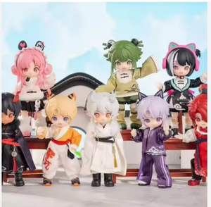 Service de prototypes imprimés en 3D, poupée BJD Miriat Nagi de style dessin animé, modèle personnalisé en PVC de 3e génération, peinte à la main - Product Image 1