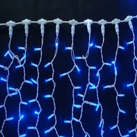Guirlande de lumière féerique de rideau led imperméable de taille personnalisée pour décor de rideau de fête de mariage