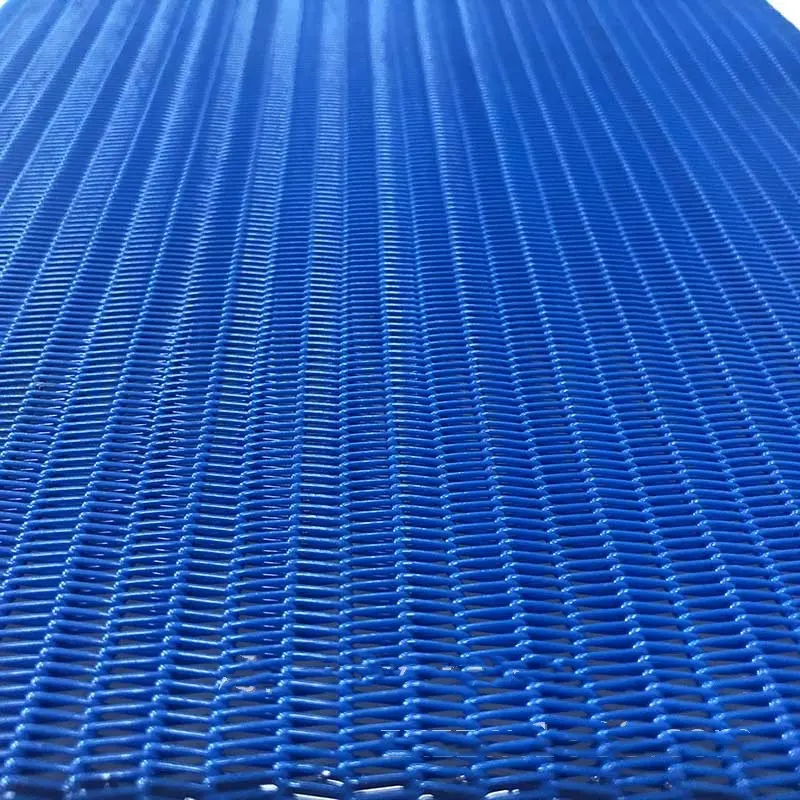 white 100% polyester spiral dryer conveyor belt mesh belt filter