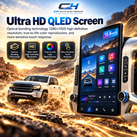 Autoradio 15,6 pouces pour Chevrolet Silverado GMC Sierra 2014-2018 Android 15 Carplay GPS Navigation Lecteur multimédia