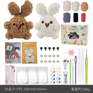 Kit DIY Crochet Animaux Faits Main Amigurumi Débutant : Tutoriel de Crochet, Projet d'Apprentissage, Fournitures Complètes - Product Image 2