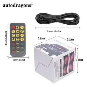 แอป Autodragons ควบคุม DIY 20*64PX 1 ช่องควบคุม 2 ช่องแสดงผล LED แบบเลื่อนได้  หน้าจอเมทริกซ์  ตั้งโปรแกรมได้ผ่านแอป RGB สำหรับรถบรรทุก รถกระบะ - Product Image 6
