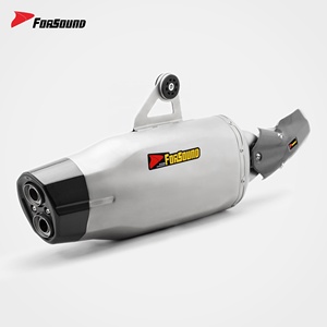 Sistema <span class=keywords><strong>de</strong></span> <span class=keywords><strong>Escape</strong></span> para Motocicleta Forsound, <span class=keywords><strong>Precio</strong></span> <span class=keywords><strong>de</strong></span> Fábrica al por Mayor, Silenciador <span class=keywords><strong>de</strong></span> Fibra <span class=keywords><strong>de</strong></span> Carbono <span class=keywords><strong>de</strong></span> Doble Salida R1250GS Akrapovics para R1300GS - Product Image 5