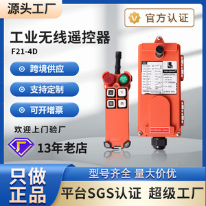 Teelodane F21-4D Single Girder Crane <b>Wireless</b> Remote <b>Control</b> 100m Range Industrial Lifting Tool - Product Image 5
