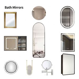 <b>Smart</b> <b>Mirror</b> Wall Mounted LED Bathroom <b>Mirror</b> with Touch Screen Anti-Fog Bath <b>Mirror</b> for Bathroom Toilet Home Decoration - Product Image 1