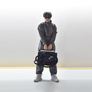 Mini hành lý xung sợi Laser TẨY RỈ SÉT 100W 200W 300W Máy làm sạch laser cầm tay - Product Image 3