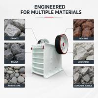 Concasseur à mâchoires polyvalent pour la production d'agrégats PE-250*400 - Prix usine