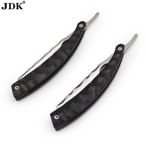 Private Label Classic Straight Edge Barber <strong>Razor</strong> For Close Shaving Salon Quality <strong>Men's</strong> Beard <strong>Cut</strong> <strong>Throat</strong> Finger <strong>Razor</strong> - Product Image 1