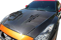 Cofano in Fibra di Carbonio Secco di Alta Qualità per Nissan GTR R35 2008-2024