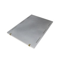 Dissipateur thermique en aluminium personnalisé pour processeur, avec faible bruit et haut débit d'air