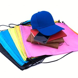 Large Drawstring <b>Bag</b> Sport Gym Swimming Waterproof Custom Polyester Non Woven Polyester Gym Drawstring <b>Bags</b> - Product Image 1