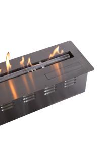 Chimenea Moderna <span class=keywords><strong>de</strong></span> Bioetanol <span class=keywords><strong>de</strong></span> Acero <span class=keywords><strong>de</strong></span> 36 Pulgadas en Oferta, con Inserto <span class=keywords><strong>para</strong></span> Instalación en Interiores, <span class=keywords><strong>para</strong></span> Sala <span class=keywords><strong>de</strong></span> Estar u Hotel - Product Image 2