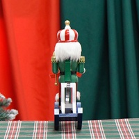 Casse-noisette en bois, décorations de Noël, artisanat en bois, marionnette à main, cheval à bascule, soldat, bonhomme de neige, cadeaux de Noël, casse-noisette