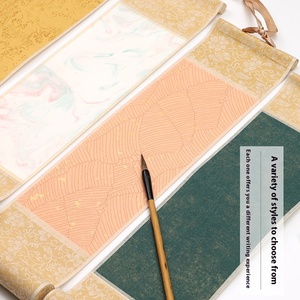 Peinture chinoise personnalisée, <span class=keywords><strong>paysage</strong></span> <span class=keywords><strong>de</strong></span> montagne, mini-brouillon sur toile <span class=keywords><strong>de</strong></span> soie, art mural, décoration intérieure par Weizhuang - Product Image 3