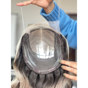Minipelucas de Cabello Virgen con Base de Seda y Frente de Encaje 8*8, Diseño Curvo, Personalizables, con Aspecto Elegante - Product Image 3