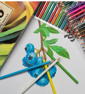 Crayons <span class=keywords><strong>de</strong></span> <span class=keywords><strong>couleur</strong></span> 48 couleurs, mine huileuse 3,0 mm, corps rond en pin, <span class=keywords><strong>Brutfuner</strong></span>, pour croquis et peinture artistique - Product Image 4