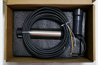 Sensor Turbiditas Air Inline Self-Cleaning TDS PH RS485 Modbus Rentang 0-20 NTU 0-100 NTU 0-3000NTU Probe Turbiditas Murah OEM