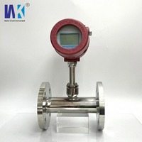 Débitmètre massique thermique bidirectionnel à large plage de débit 24 V CC/220 V CA avec écran LCD pour N2, CH4, CO2, H2, Biogaz, sans recalibration