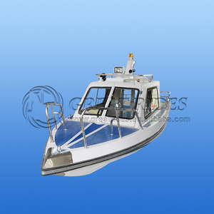 2025 Hochwertiges Luxus-Kabinen boot 6M/19.6Ft Fiberglas-Mittel konsolen yacht 8 Personen Schnellboote - Product Image 5