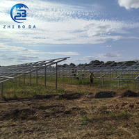 Support de montage au sol pour panneaux solaires commerciaux, système de montage de panneaux solaires sur toit, supports de montage au sol pour panneaux solaires sur poteau