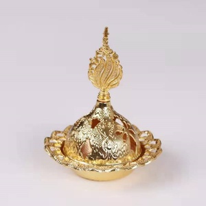 Arabic <b>Incense</b> Burner Metal <b>Incense</b> <b>Cone</b> Holder for Home Decor - Product Image 4