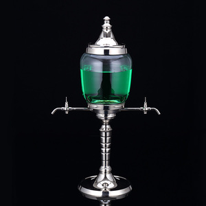 Fontaine à <span class=keywords><strong>Absinthe</strong></span> en Verre Borosilicate, Distributeur de Boissons Froides, Carafe à Vin en Verre Cristal - Product Image 2