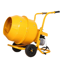 Bétonnière électrique portable FANGGONG Mobile Industrial Iron 400L 1000W, fonctionnement facile, AC 220V-480V, haute qualité OEM/ODM