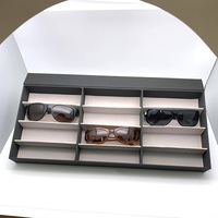 Étui de rangement pour lunettes à suspendre au cou, étui à lunettes de soleil portable en cuir PU, vente en gros, tendance