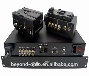 Unidad de Sistema de Cámara de Fibra Óptica de Comunicación Central de 4 Canales para <span class=keywords><strong>ENG</strong></span>, SNG y EFP y Video Inverso Remoto Datavideo MCU-100 - Product Image 2