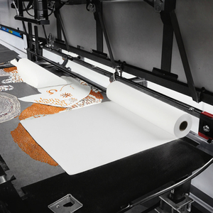 24 Inch 240gsm Matte Polyester Vải Cuộn Sắc Tố Nhuộm Mực In Kỹ Thuật Số Sơn Vải 240gsm Cho Máy In Phun In Ấn - Product Image 2