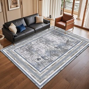 Tappeto Persiano Lavabile, Arredo Casa, Grandi <span class=keywords><strong>Tappeti</strong></span> Antiscivolo <span class=keywords><strong>Lavabili</strong></span> <span class=keywords><strong>in</strong></span> <span class=keywords><strong>Lavatrice</strong></span>, Tappeto <span class=keywords><strong>in</strong></span> Poliestere <span class=keywords><strong>per</strong></span> <span class=keywords><strong>Soggiorno</strong></span> - Product Image 1