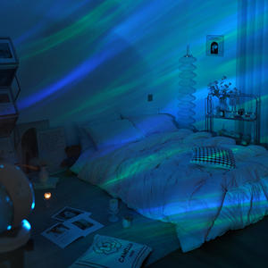 Luz LED <span class=keywords><strong>de</strong></span> Ambiente <span class=keywords><strong>para</strong></span> Escenario, Proyector <span class=keywords><strong>de</strong></span> Aurora Boreal con Intensidad Regulable <span class=keywords><strong>para</strong></span> Decoración <span class=keywords><strong>de</strong></span> Habitaciones Relajantes - Product Image 5
