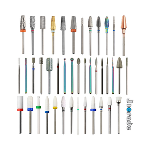 Fraise en céramique Offre Spéciale carbure diamant, ensembles de forets à ongles électriques 5 en 1 pour fraise de manucure à enlever - Product Image 1