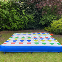 Matelas gonflable de tornade de grand tapis populaire de jeu drôle extérieur de jeu pour des enfants adultes