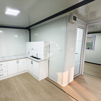 Maison de conteneur mobile de luxe à ossature appartement capsule chez l'habitant chambre de conteneur extensible à usages multiples 40 maison de conteneur