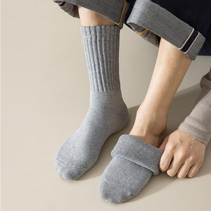 <span class=keywords><strong>Chaussettes</strong></span> <span class=keywords><strong>de</strong></span> sport épaisses en coton pour hommes, <span class=keywords><strong>chaussettes</strong></span> athlétiques en tissu éponge <span class=keywords><strong>avec</strong></span> coussinets, respirantes et anti-odeur, mi-mollet, pour le basketball, vente en gros - Product Image 1