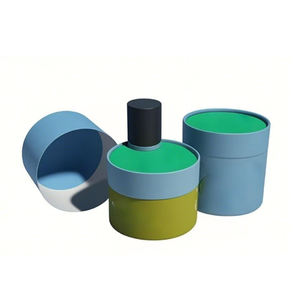 Caja de Embalaje de Tubo de Papel Redondo Personalizada para Botellas de Perfume - Product Image 3