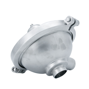 Válvula de derivación de descarga de control de agua SS304 de acero inoxidable sanitario DN50 válvula de modulación válvula de expansión de presión constante - Product Image 3