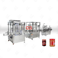 Gelgoog Machine de remplissage d'embouteillage de bouteilles de pâte de haricots chili à la tomate Machine de remplissage de sauce chili chaude