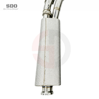 Système d'échappement complet à haut débit SDO pour Mercedes Benz G63 AMG W463A W464 4.0T 2018-2026 avec bouclier thermique et catalyseur intégré