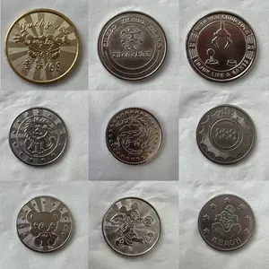 Groothandel 0.01 Cent Per Stuk Custom Game Token, Arcade Game Munten